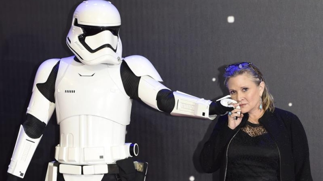 Carrie Fisher vs. princesa Leia