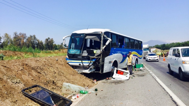 Fatal colisión múltiple en Autopista del Sol