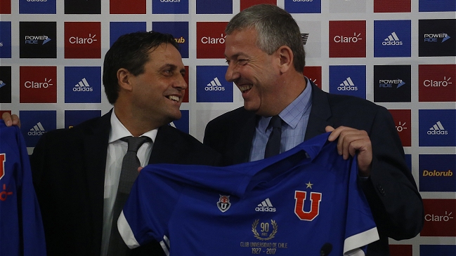 La primera conferencia de Angel Guillermo Hoyos como técnico de Universidad de Chile