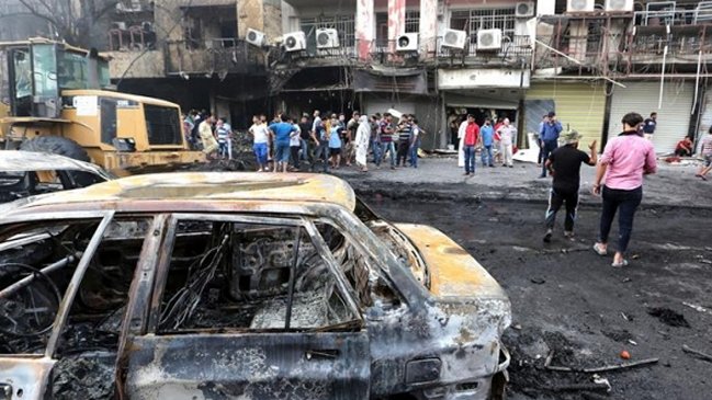 Al menos 37 muertos y 65 heridos dejó atentado en Bagdad