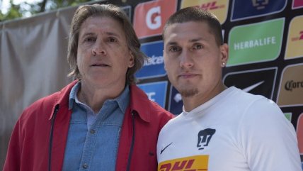 La presentación de Nicolás Castillo en Pumas de México