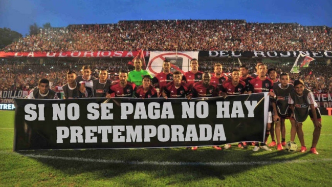 Plantel de Newell's no inició pretemporada por atraso de sueldos