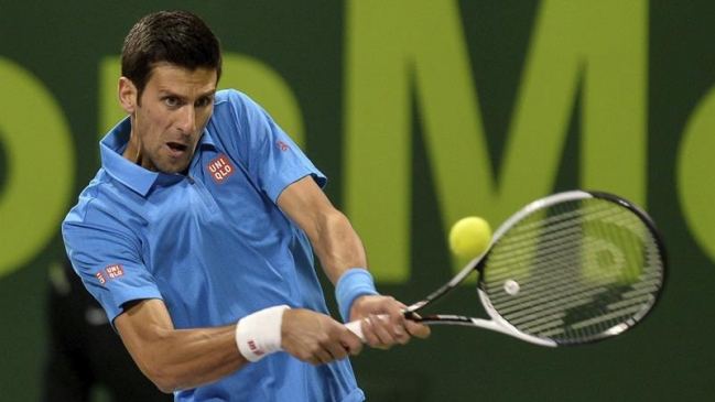 Novak Djokovic clasificó a semifinales en Doha tras derrotar a Radek Stepanek en Doha