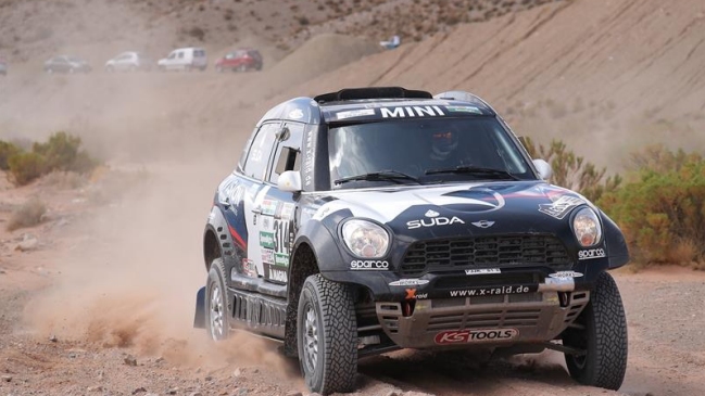 Boris Garafulic escaló hasta el noveno puesto en la general de autos del Dakar 2017