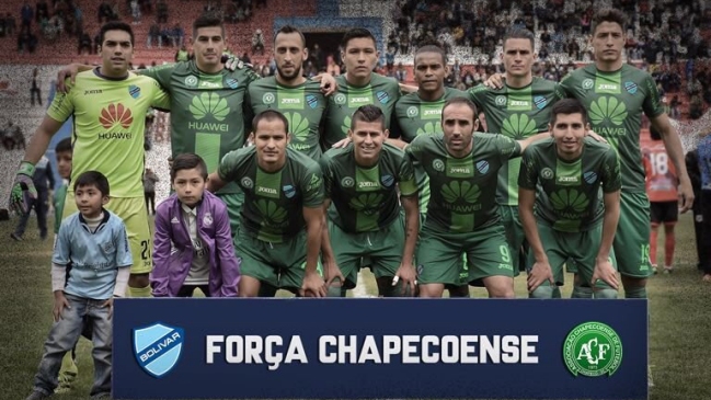 Bolívar hizo donación económica a Chapecoense
