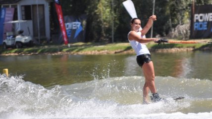   Valentina González terminó cuarta en figuras del Mundial de esquí náutico junior 