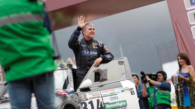 Boris Garafulic continúa noveno en la general de autos del Dakar
