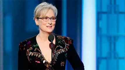   El emotivo discurso de Meryl Streep en los Globos de Oro 