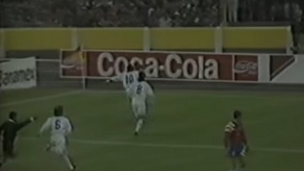   El gol que anotó Roberto Cabañas a Chile en la Copa América 1993 
