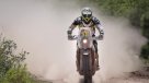 Pablo Quintanilla sufrió para mantener el segundo puesto en motos del Dakar