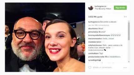   La envidiada selfie de Luis Gnecco 
