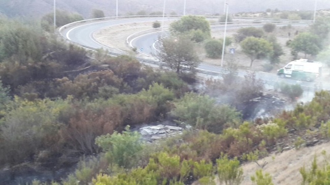 Región de Valparaíso: Ya hay dos detenidos por quema de pastizales en Quilpué