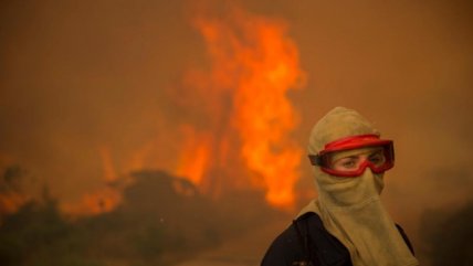   Cientos de personas fueron evacuadas en Ciudad del Cabo por incendio forestal 