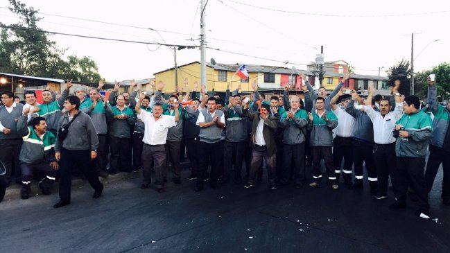 Choferes del Transantiago realizan segunda jornada de huelga