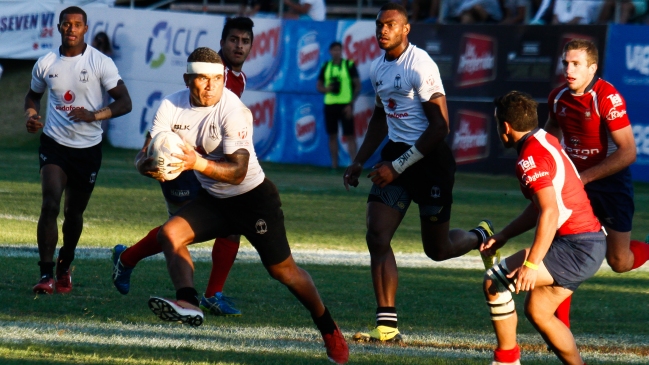 Chile cayó ante Fiji y jugará ante EE.UU. en cuartos de final del Seven de Viña del Mar