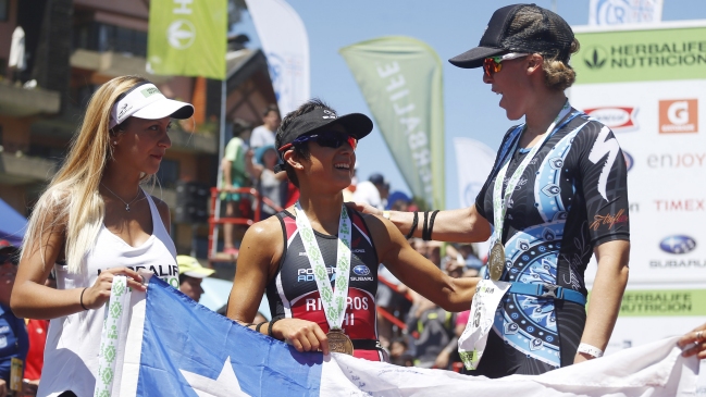 Bárbara Riveros: Estuvo súper dura la carrera, pensé que no alcanzaba a Alicia Kaye