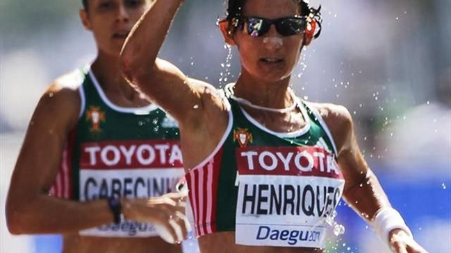  Inés Henriques impuso récord mundial de marcha  