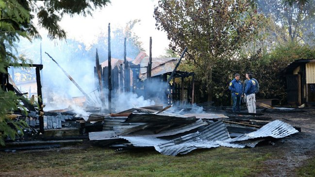 Ataque incendiario en Cañete deja un trabajador fallecido