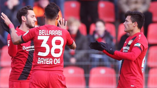 Charles Aránguiz jugó en triunfo de Bayer Leverkusen en amistoso ante Bochum