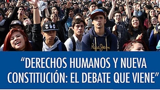 Cooperativa transmitió panel sobre DD.HH. y Nueva Constitución