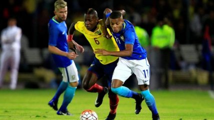  Brasil superó a Ecuador en el Sub 20  