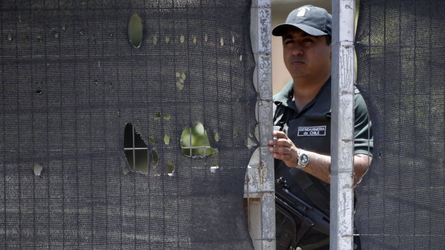 Gendarme fue agredido por un interno en cárcel de La Serena