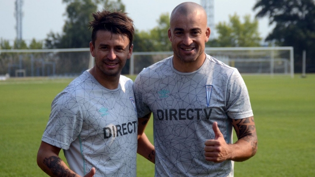 Santiago Silva vivió su primera práctica como jugador de Universidad Católica