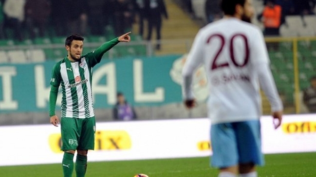 Cristóbal Jorquera fue titular en derrota de Bursaspor