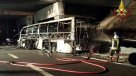 Al menos 16 jóvenes murieron en accidente de tránsito en Italia