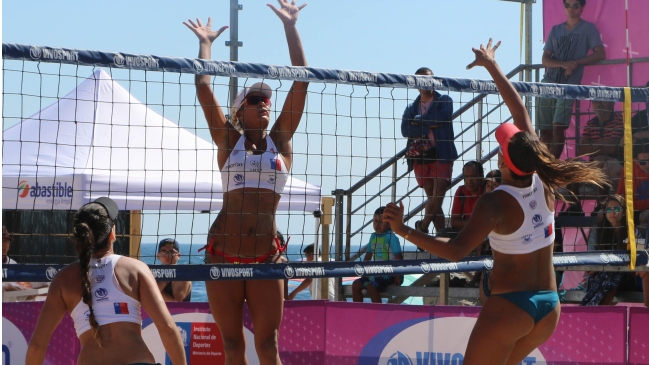 Vorpahl y Boogaerdt sumaron su segunda victoria en la Liga Nacional de Voleibol Playa