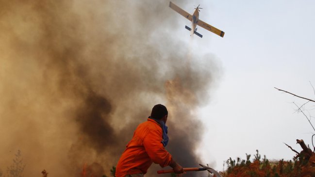Encuesta: 70 % cree que Chile está mal preparado para enfrentar incendios forestales