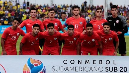   Ignacio Jara convirtió el empate transitorio para Chile ante Paraguay en el Sub 20 