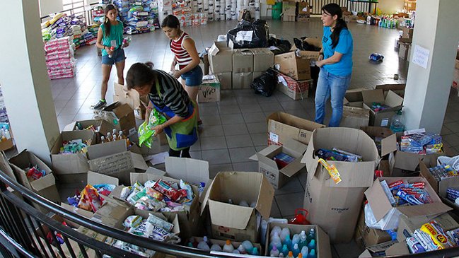 Centros de acopio para ayudar a los damnificados de los incendios forestales