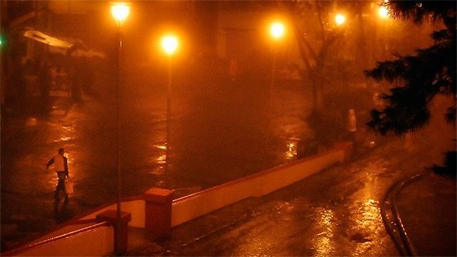 Meteorología explicó llovizna de esta madrugada en la Región del Biobío