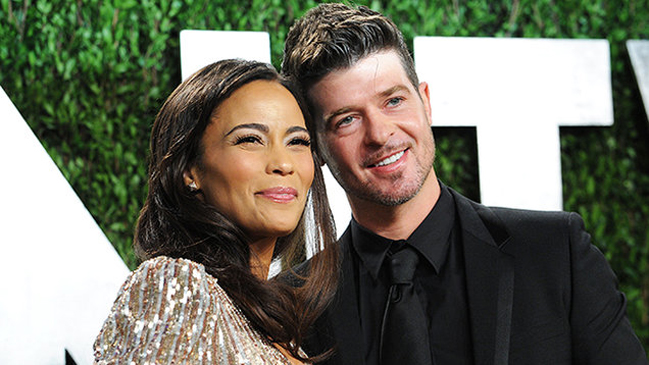 Robin Thicke fue demandado por violencia intrafamiliar y abuso