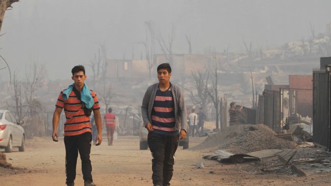 Pronostican importante baja de las temperaturas en zonas afectadas por incendios