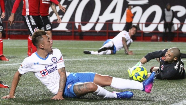 Cruz Azul de Martín Rodríguez cayó ante Tijuana en la liga mexicana