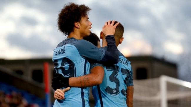 Manchester City superó a Crystal Palace y se metió en octavos de final de la FA Cup