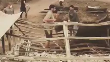   Futbolistas de Universidad de Concepción ayudan a los damnificados en Florida 