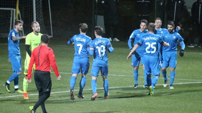 Angelo Henríquez marcó en triunfo amistoso de Dinamo Zagreb en Croacia