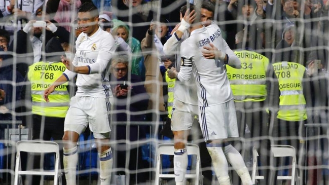 Real Madrid se impuso a Real Sociedad y consolidó su liderato en la liga española