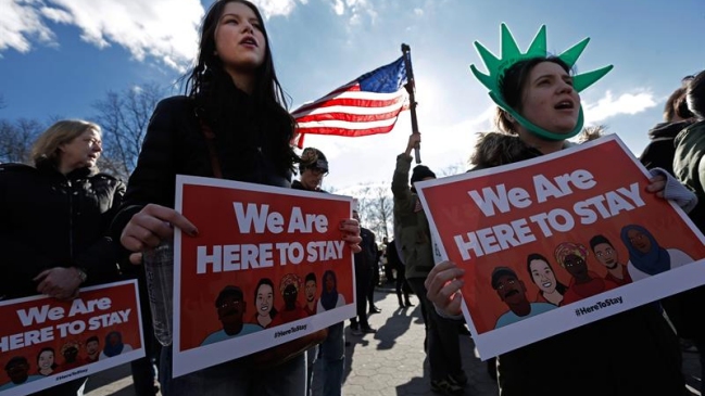 Las grandes ciudades de EE.UU. se levantaron contra Trump por su política migratoria