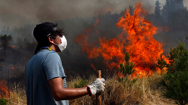 Subsecretario del Interior: No hay un patrón en los detenidos por incendios forestales