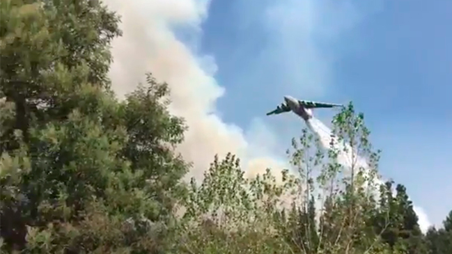 Avión ruso Ilyushin inicia sus operaciones en Portezuelo