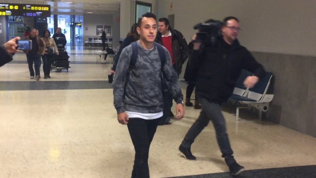 Fabián Orellana ya está en Valencia para cerrar su traspaso