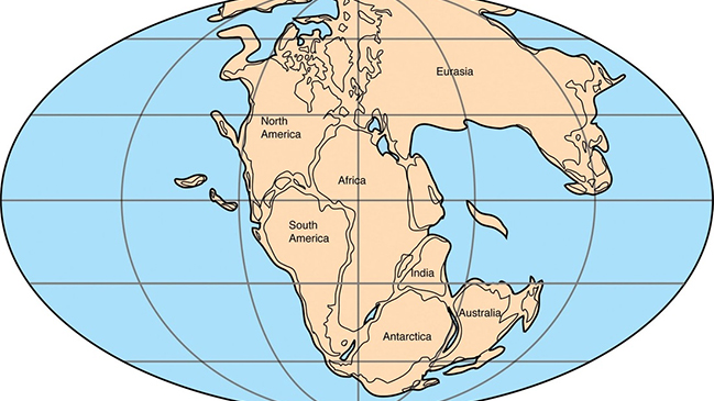 Descubren restos de antiguo súper continente bajo las aguas del océano Indico