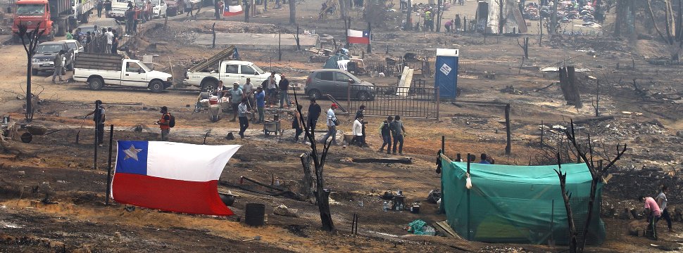 Incendios: Gobierno descartó ley especial para financiar la reconstrucción