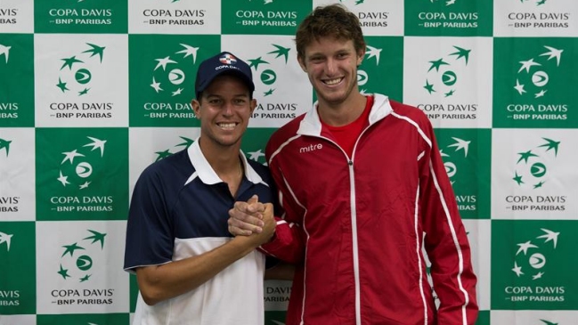 Nicolás Jarry y José Hernández abrirán serie entre Chile y R. Dominicana en Copa Davis