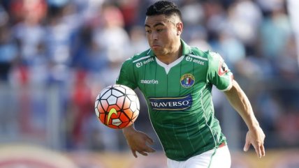 Diego Vallejos marcó el primer gol de Audax ante Cobresal con un notable cabezazo