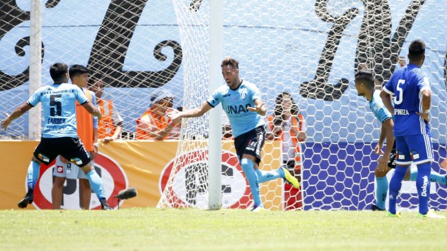 Deportes Iquique arruinó el estreno oficial de Guillermo Hoyos en U. de Chile